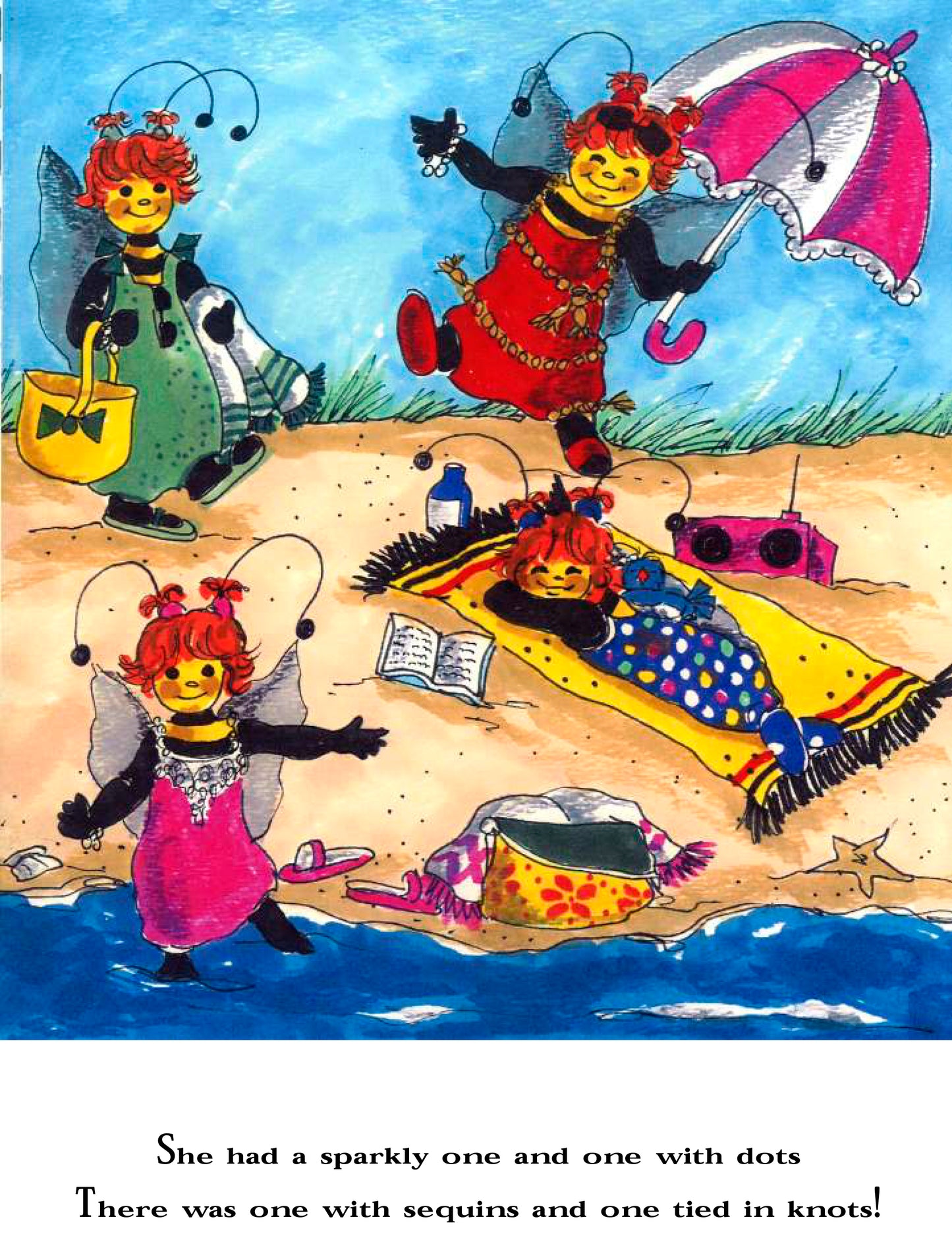 The Bumble Bee With Too Many Bathing Suits