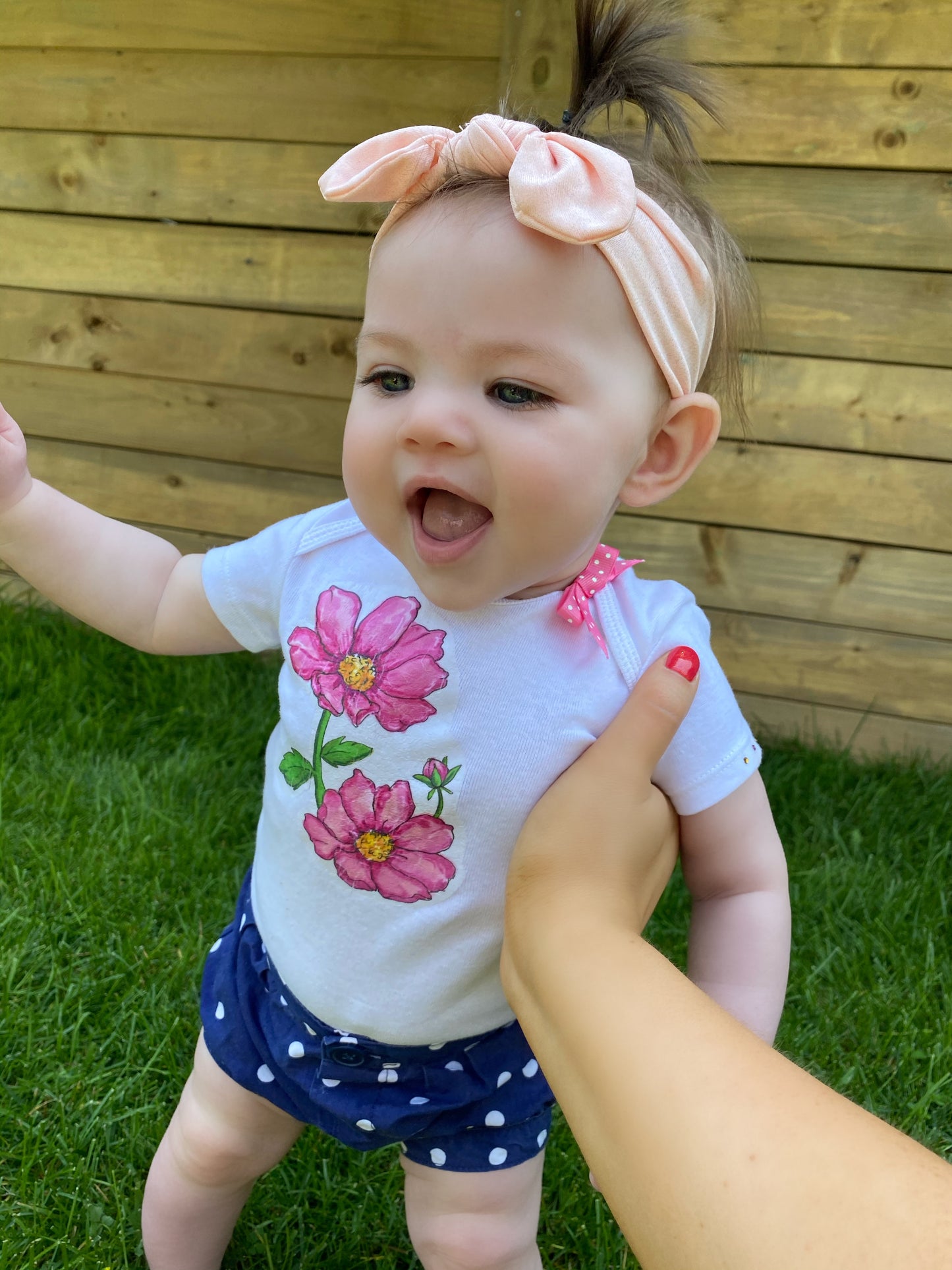 Flowers and bow