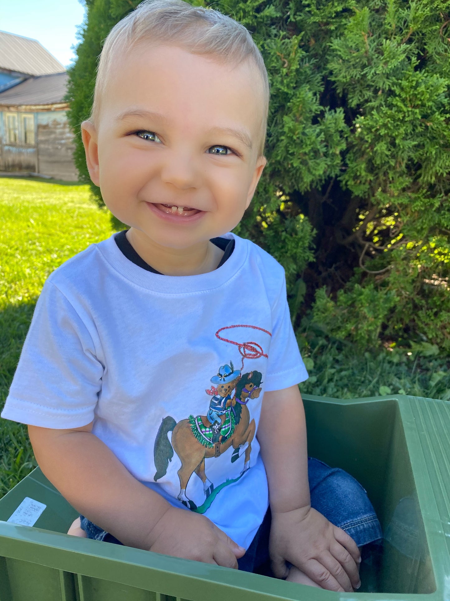 Teddy Bear Cowboy Tee