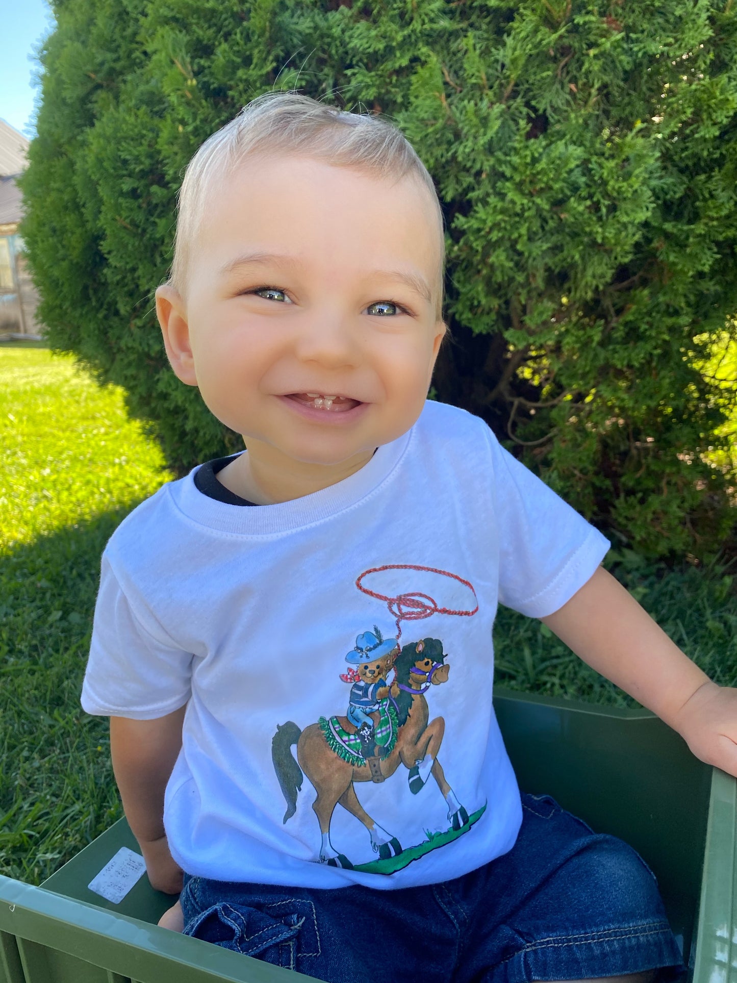 Teddy Bear Cowboy Tee