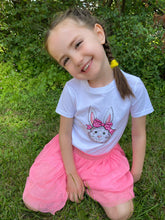 Load image into Gallery viewer, Pink Bow Bunny Tee