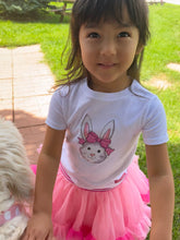 Load image into Gallery viewer, Pink Bow Bunny Tee